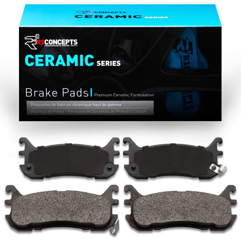 Ford Escort Brake Pads - Rear - R1 Concepts - Ceramic - `94-`03